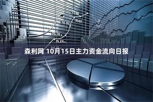 森利网 10月15日主力资金流向日报